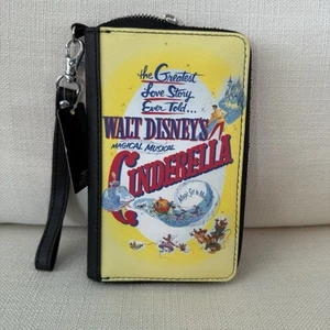 Buckle-Down Cinderella Zip Around Wallet Rectangle 7.5"x4.5" New With Tags - Picture 1 of 6