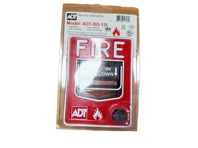 ADT ADT-BG-12L Fire Alarm Pull Station (NEW IN BOX) - Image 1 of 2