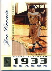 2003 Topps Tribute Perennial All-Star Relics Joe Cronin Bat - Imagen 1 de 1