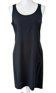 Vestido Columbia para mujer talla pequeña Chill River sin mangas negro informal al aire libre - Imagen 1 de 12