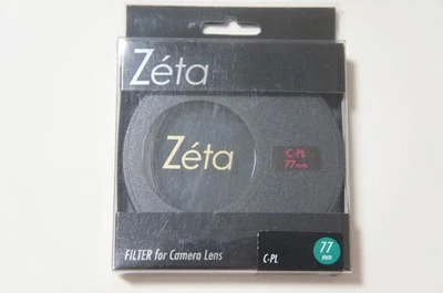 Kenko Zeta 77mm Circular Polarizer Filter W/Case Used Bundle - Image 1 of 4