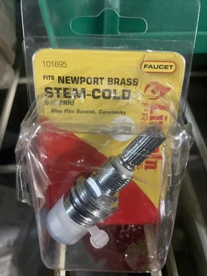 NEWPORT BRASS, 1-001, COLD WATER CERAMIC CARTRIDGE - Image 1 of 2