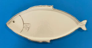 Sigrid Olsen Ocean Life piatto da portata in melamina a forma di PESCE vassoio piatto 15,5x7,5 - Foto 1 di 8