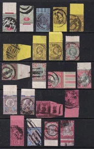 1887 JUBILEE COLLECTION OF USED MARGINALS A SCARCE LOT - Picture 1 of 3