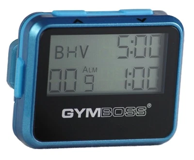 Interval Timer and Stopwatch - Teal/Blue Metallic Gloss - Image 1 of 4