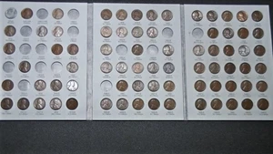 LINCOLN WHEAT CENT PENNY SET LOT 75 COINS 1909 VDB 1940 EXCEPTIONAL COLLECTION - Picture 1 of 19