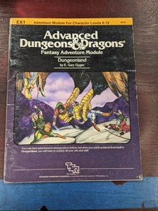 DungeonLand Maps Intact 9072 EX1 AD&D TSR - Imagen 1 de 6