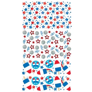 amscan Rocket Pop Cutout Table Scatter Decoration 4th of July 1.2oz Party Con... - Picture 1 of 2