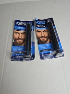 Just For Men 2pk DARK BROWN 1-Day BEARD & BROW Color Gray Coverage Brush In - Picture 1 of 2