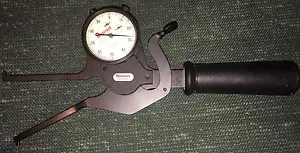 STARRETT NO.1018A INSIDE DIAL CALIPER GAGE 1-3 INCH RANGE + 3" GAGING DEPTH - Picture 1 of 1