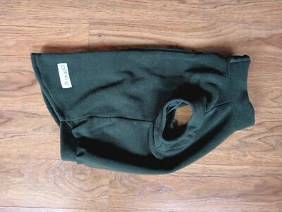 Orvis Fleece Dog Coat Sz M Forest Green  Wide Hook & Latch Zipper Warm Soft - Image 1 of 4