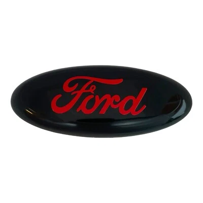 Placa de identificación de puerta trasera con logotipo ovalado Ford de 5" placa de maletero Taurus C-Max Escape Focus Foto 1 de 4