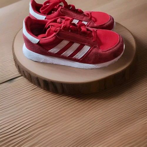 RARO* Scarpe da ginnastica rosse Adidas EVA791005 usate ottime condizioni