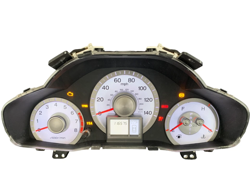 *Speedometer Instrument Cluster 2009 10 Honda Pilot EX & EX-L 116,575 Miles FWD - Image 1 of 3