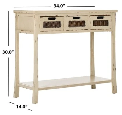 Safavieh AUTUMN 3 DRW CONSOLE, Reduced Price 2172757546 AMH6510C - Image 1 of 4