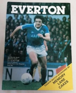 PROGRAMME - Football Everton V Ipswich Town Sat 8th March FA Cup 6th Round - Picture 1 of 1