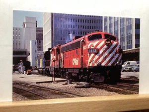 Canadian Pacific FP9 #1413: (1979) Calgary, ALB - 3 1/2”x 5 1/2” Postcard - Picture 1 of 3