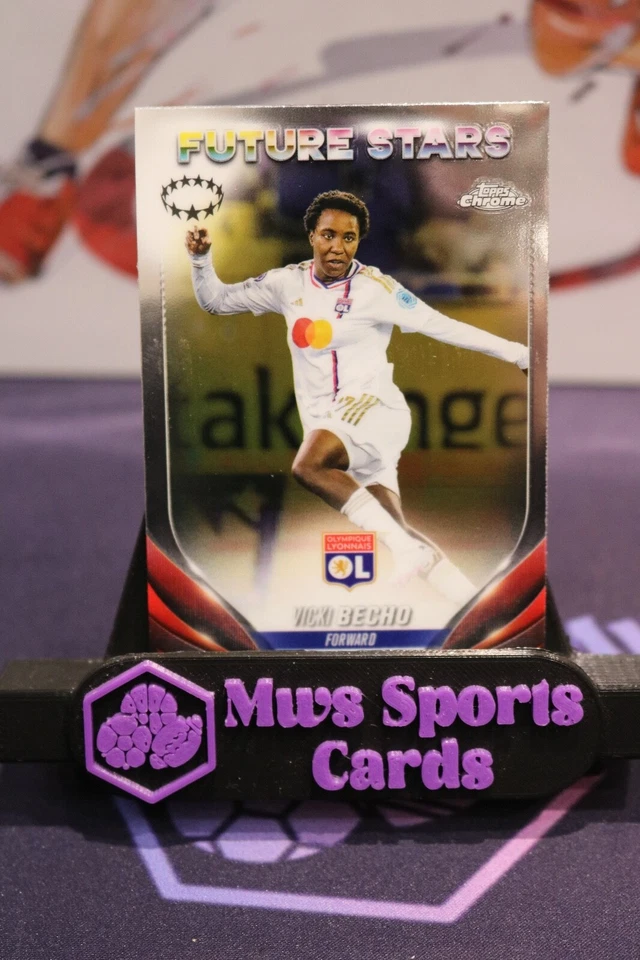 Vicki Becho Future Stars 2023-2024 Topps Chrome UWCL - Image 1 of 2
