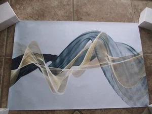 Set Of 3 canvas wall art 40 X 60 cm Unframed - Picture 1 of 3