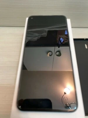 Huawei P40 Lite 5G CDY-NX9A - 128GB - Silver (Dual SIM) + Cover color Nero - Immagine 1 di 4