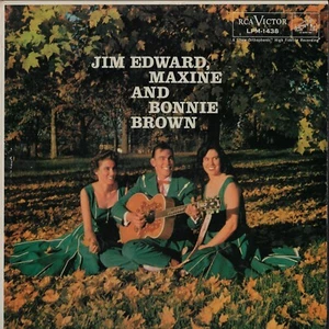 JIM EDWARD, MAXINE & BONNIE BROWN u.s. RCA LP LPM-1438_RARE 1957 original - Picture 1 of 4