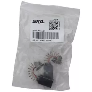 Skil 4960370001/1619X08020 Set spazzole in carbonio parte strumento di ricambio originale OEM - Foto 1 di 2