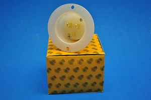 Olympia J501 15A 125V Erdung Nylon Flansch Einlass gerade Klinge - Bild 1 von 7