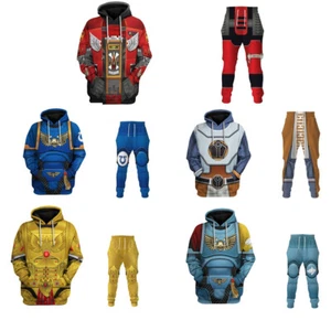 Hot Game Imperium of Man Tau Hoodie Pant Cosplay Hooded Sweatshirt Clothing - Bild 1 von 35
