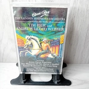TIM RICE & ANDREW LLYOD WEBBER CASSETTE TAPE ALBUM LONDON SYMPHONY ORCHESTRA - Picture 1 of 4