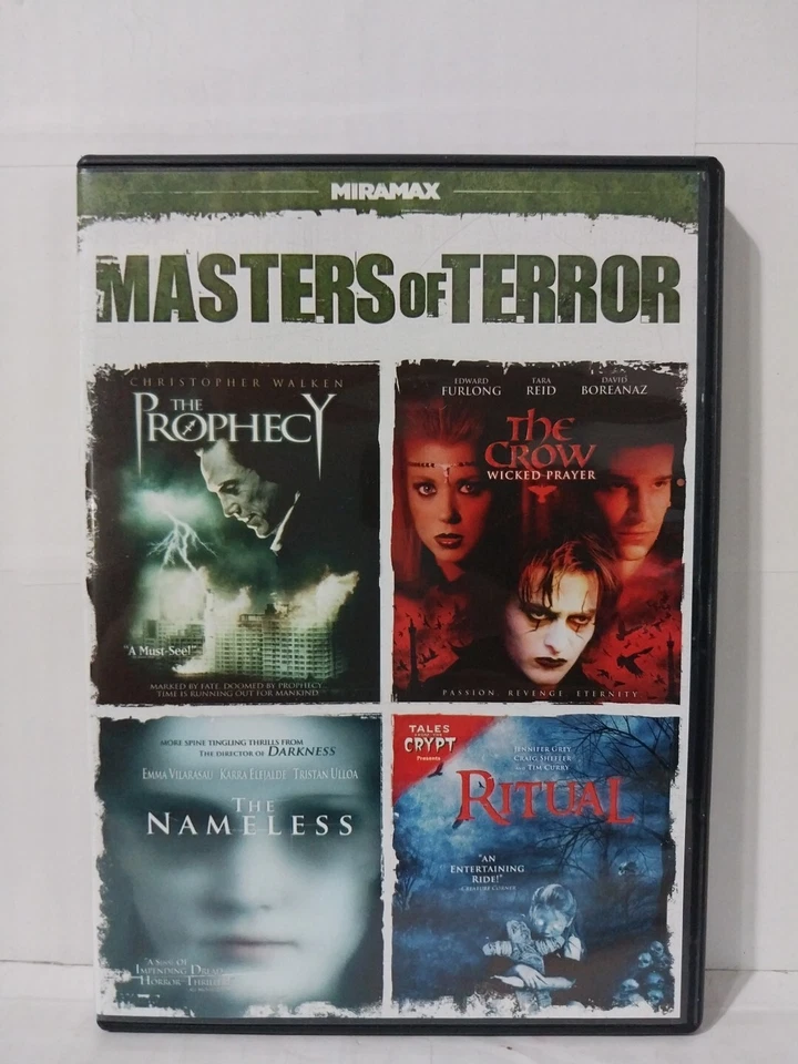 Masters of Terror 4 Film Collection - See Below for Titles (DVD 096009806392) - Image 1 of 3