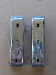 1976 1977 GMC SPRINT CHEVELLE MALIBU EL CAMINO LEFT RIGHT FRONT BUMPER GUARD - Picture 1 of 14