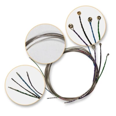 avanzado 1 juego de cuerda de violonchelo 4 cuerdas violonchelo cuerda de acero suave duradero Foto 1 de 4