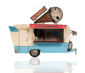 Metal 1966 Ice Cream Model Truck/Trailer - Picture 1 of 1