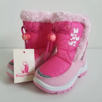 Botas de Invierno Rugged Bear Talla 5 Rosa Niños Cálidas Exterior Juvenil Zapatos Nuevas en Caja Nuevas con Etiquetas Tirar Foto 1 de 4