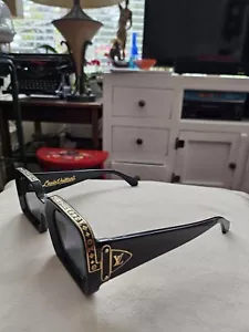 ZILLIONAIRE Authentic Louis Vuitton2 Virgil Nigo Abloh Black Sunglasses Men - Picture 1 of 18