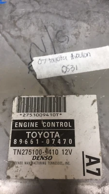 89661-07470 Toyota Avalon ecu ecm computador 2007 Foto 1 de 4