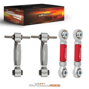 4x Adjustable Rear Upper Camber Toe Arms Left & Right For Honda Civic 1988-2000 - Picture 1 of 14