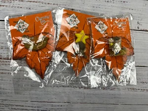 PIN de miembro del club CHARMING TAILS REGISTRO DE 3 THE LEAF BELLON CLUB NUEVO EN PAQUETE Otoño - Imagen 1 de 5