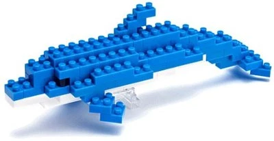 *NEW* NANOBLOCK NBC_003 BOTTLENOSE DOLPHIN - Image 1 of 2