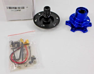 MASO Universal Quick Release Snap Off Steering Wheel Boss Hub Race/Rally Blue - Bild 1 von 11