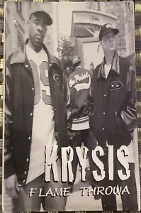 KRYSIS FLAME THROWA-RARE-OOP-NEW-NEW YORK-1999 - Picture 1 of 2