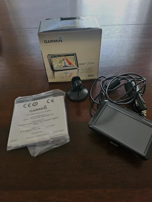 Garmin Nuvi 255 GPS with nuMaps Lifetime and Original box - 2022 Map - - Image 1 of 4