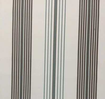BALLARD SUZANNE KASLER SANTA MONICA STRIPE TAUPE SPA SUNBRELLA FABRIC BY YARD - Image 1 of 4