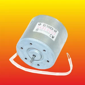 MOTOR MABUCHI EG-510ED-6F DC 6V 2400RPM CW SIEMENS CLUB 723 MARANTZ CD320 CD330 - Imagen 1 de 3