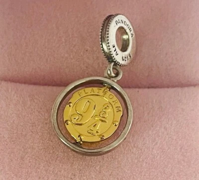 Pandora x Harry Potter, drehender Hedwig Charm-Anhänger Echtsilver S925✨ - Bild 1 von 3