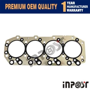 4JB1 4JB1T Cylinder Head Gasket For Isuzu Mustang Bobcat 843 Excavator - Picture 1 of 6