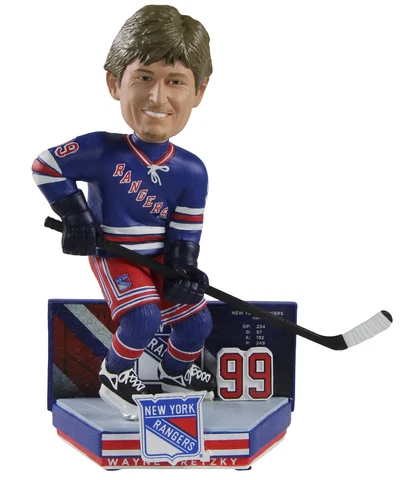 Wayne Gretzky New York Rangers Legacy Bobblehead NHL Hockey Cover