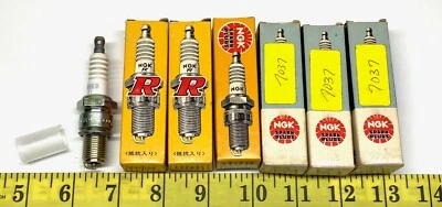Spark Plug Standard NGK BUR6EB-11 7037 1980-83 Honda Civic 1.3L 1.5L L4 Lot of 6 - Image 1 of 4