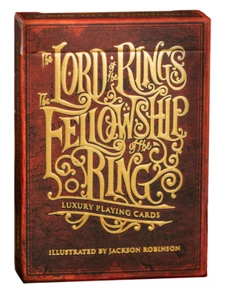 Cartes à jouer Kings Wild Lord Of The Rings FOTR - Deck de taille poker sur le thème premium - Photo 1 sur 5
