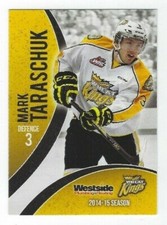 2014-15 Brandon Wheat Kings (WHL) Mark Taraschuk